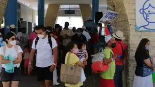 A pocos días del inicio de Semana Santa, ya se observa un importante número de turistas en Isla Mujeres
