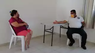 La mujer se acercó a las autoridades para denunciar