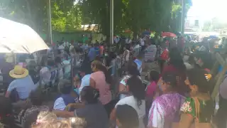 Ejidatarios en asamblea determinaron  integrar mesa de solución de invasión en Pomuch