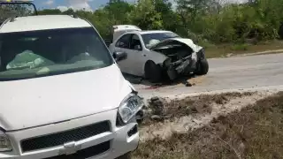 Dos de los cuatro lesionados fueron enviados a un hospital en Mérida