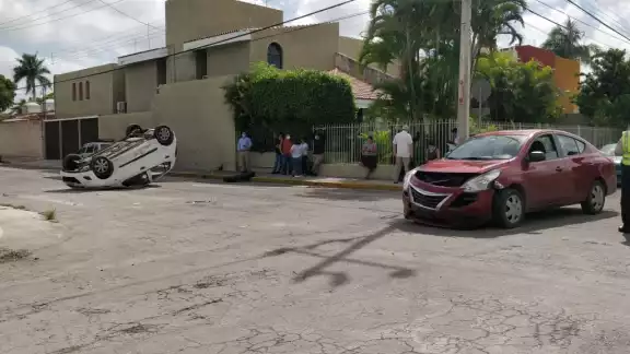 Los conductores salieron ilesos del accidente