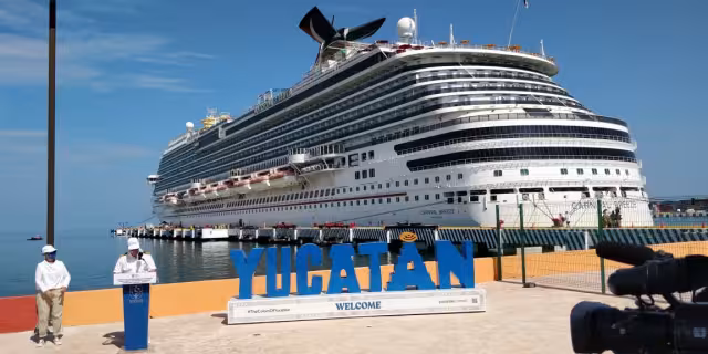 El crucero llegó al estado respetando las medidas de higiene por el COVID-19