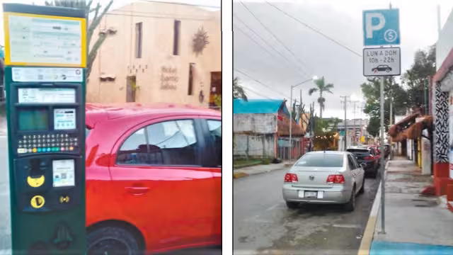 Los parquímetros continúan activos en la zona turística y centro de Playa del Carmen