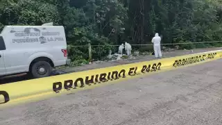 El cadáver apareció en Carrillo Puerto con el rostro tapado y con los pies y manos atados