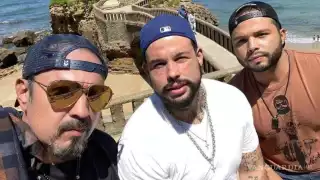 Hermano de Ángela Aguilar intenta ligarse a Cazzu