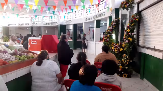 No pudieron realizar la procesión.
