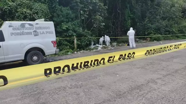 El cadáver apareció en Carrillo Puerto con el rostro tapado y con los pies y manos atados