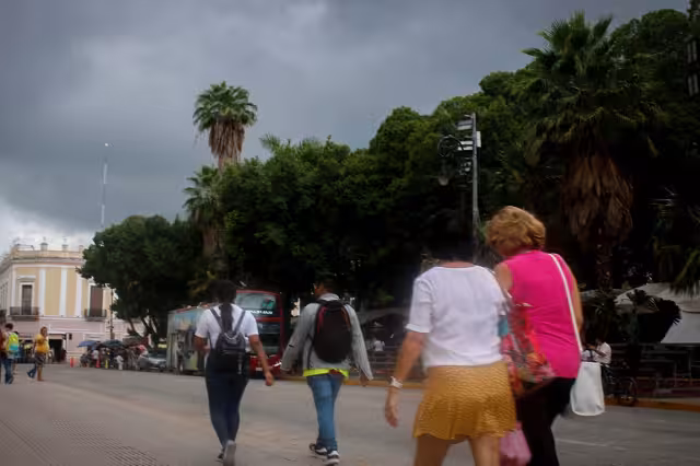 Yucatán presenta los efectos del Frente Frío 16