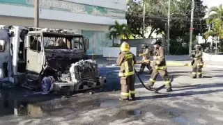 Así quedaron las unidades luego del incendio