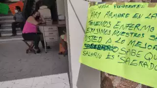 Cabildo exige al Secretario de Hacienda de Carrillo Puerto solucionar huelga de trabajadores