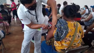 Una mujer sufrió una crisis de nervios que fue atendida al momento