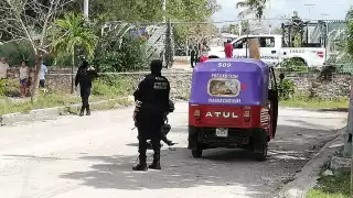 Así quedó la unidad de la víctima luego del ataque armado