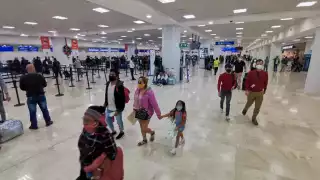 Las Aerolíneas cancelaron sus salidas agendadas para hoy en el Aeropuerto de Cancún