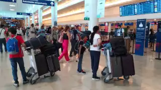 Este martes se reportan 503 operaciones en el termina aérea