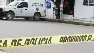 Autoridades llegaron al lugar de los hechos para las averiguaciones correspondientes