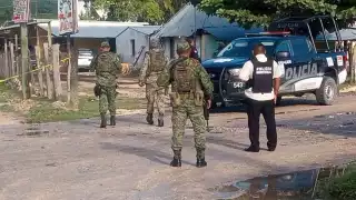 Al lugar llegaron elementos policiales, así como el Servicio Médico Forense