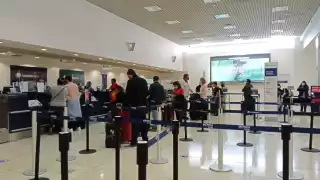 Los vuelos de Aeroméxico que operaron fueron el 821, 823, 825, 829, 831 y 837