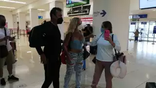 Varios fans reconocieron a Niurka Marcos pese a tener cubrebocas