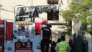 El albañil fue trasladado de emergencia a un hospital en Mérida