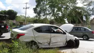 Al sitio se presentaron al igual agentes de la Guardia Nacional (GN) división caminos