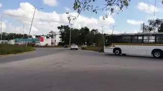 Así lucieron las avenidas de Cancún esta mañana