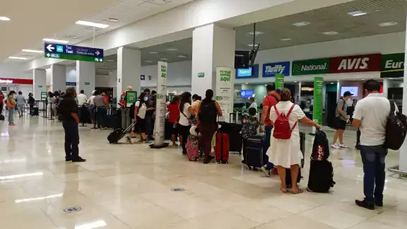asta el momento, no se registran cancelaciones en el aeropuerto de Mérida asta el momento, no se registran cancelaciones en el aeropuerto de Mérida