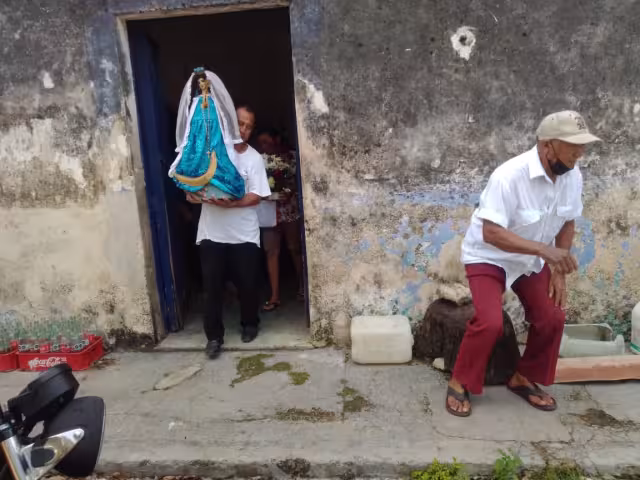 Este jueves celebraron a la Virgen de la Concepción