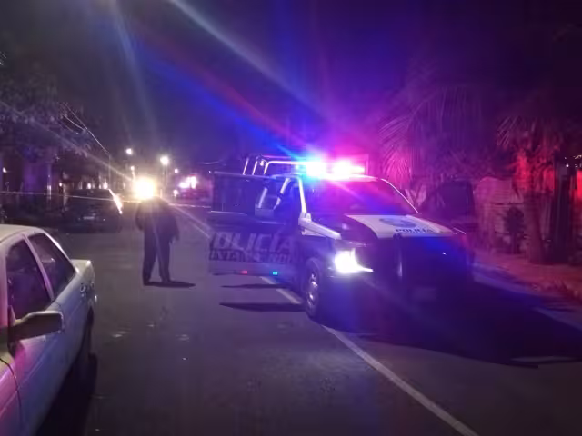 En el lugar se encuentran elementos peritos de la FGE