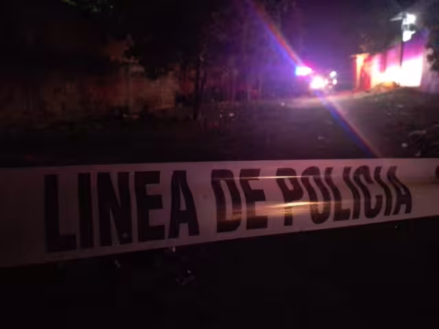 La zona fue acordonada por autoridades tras el lamentable suceso