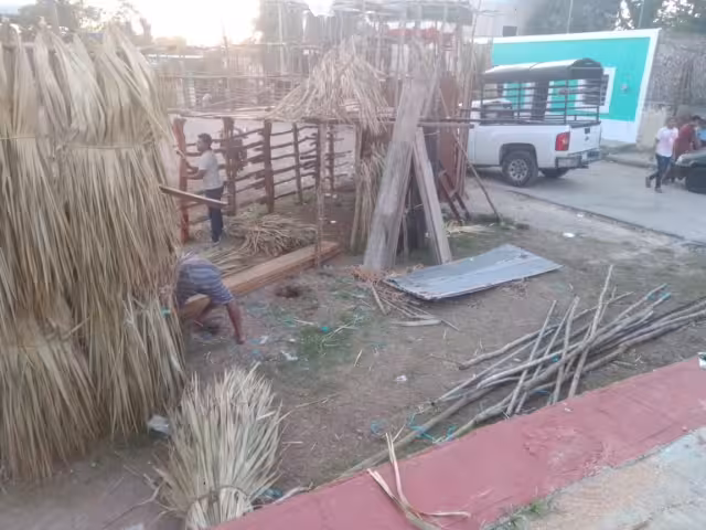 El conflicto comenzó por el costo de la entrada al tablado