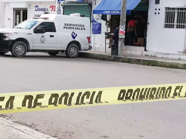 Autoridades llegaron al lugar de los hechos para las averiguaciones correspondientes