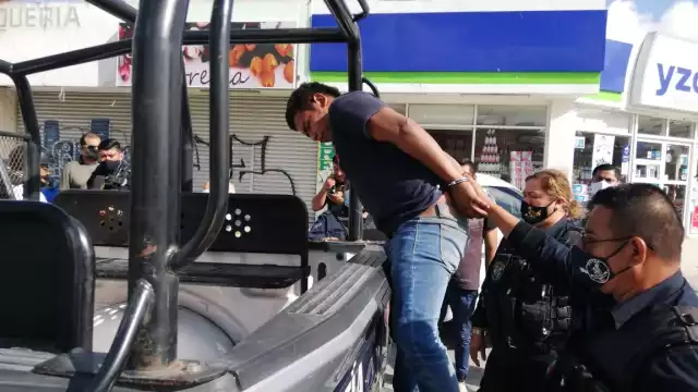 Detienen a ladrón de celulares en la Región 219 de Cancún