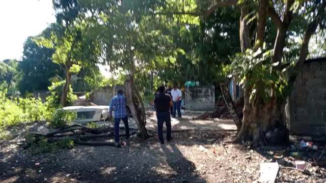 Lugar donde se halló al acusado. Foto: Joaquín Guevara