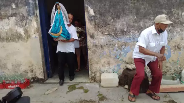 Este jueves celebraron a la Virgen de la Concepción