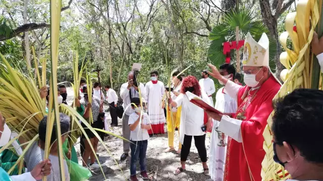 La asistencia de este día fue mayor a la que llega cada domingo en el mismo horario