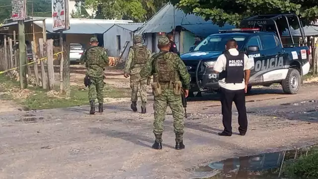 Al lugar llegaron elementos policiales, así como el Servicio Médico Forense