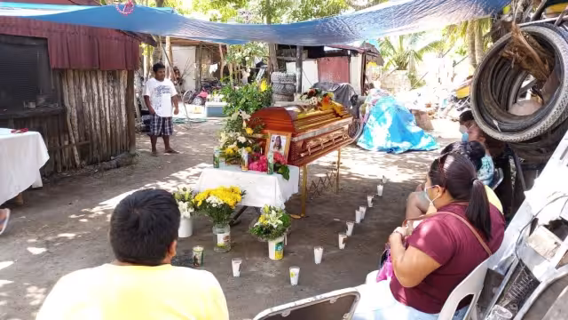 Durante el velorio, exigieron que la ley caiga sobre su asesino