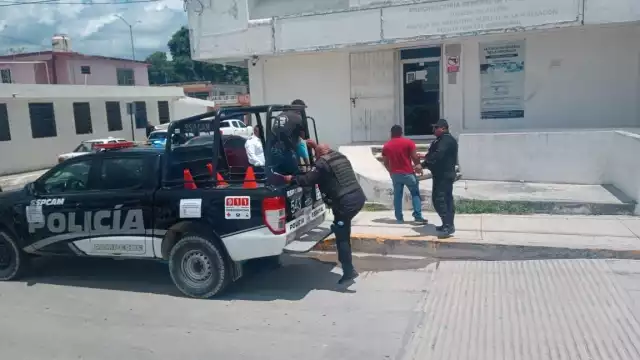 El 8 de julio en Escárcega fueron detenidos ocho migrantes en la entrada del ejido División del Norte