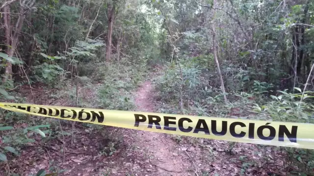 El área permanece acordonada por las autoridades