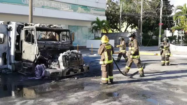 Así quedaron las unidades luego del incendio