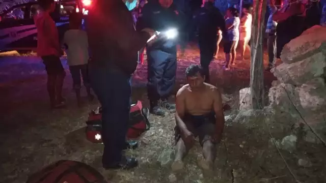 Según se informó, el joven sacó una navaja e hirió a su padrastro en la ceja