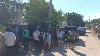 Vecinos dieron parte a las autoridades tras el hecho