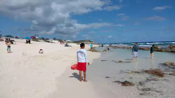 Viento del este y noreste de 10 a 25 km/h con rachas de 50 a 60 km/h