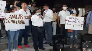 Sindicalizados piden anula convocatoria para la elección del secretario general del sindicato de Pemex