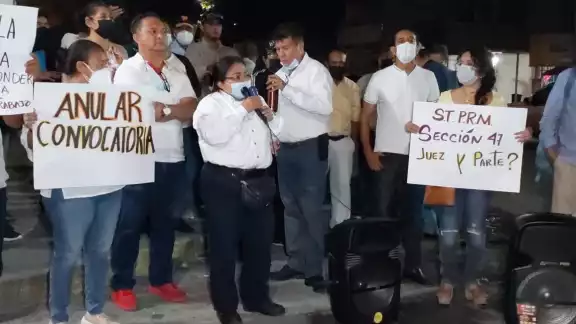 Sindicalizados piden anula convocatoria para la elección del secretario general del sindicato de Pemex Sindicalizados piden anula convocatoria para la elección del secretario general del sindicato de Pemex