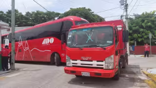 Los daños por el choque asciende a cerca de 150 mil pesos