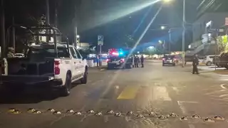 Un fuerte operativo se desplegó tras el ataque armado