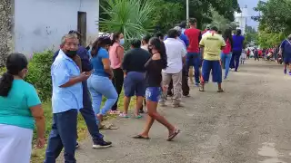 En la cabecera municipal se instalaron un total de cinco casillas: tres casillas básicas y dos contiguas