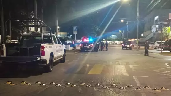 Un fuerte operativo se desplegó tras el ataque armado