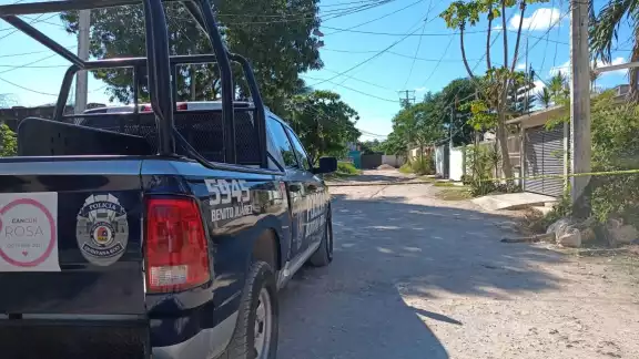 El cuerpo fue hallado en un camino de terracería de la Región 235 El cuerpo fue hallado en un camino de terracería de la Región 235